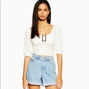 Topshop Mom shorts size 4